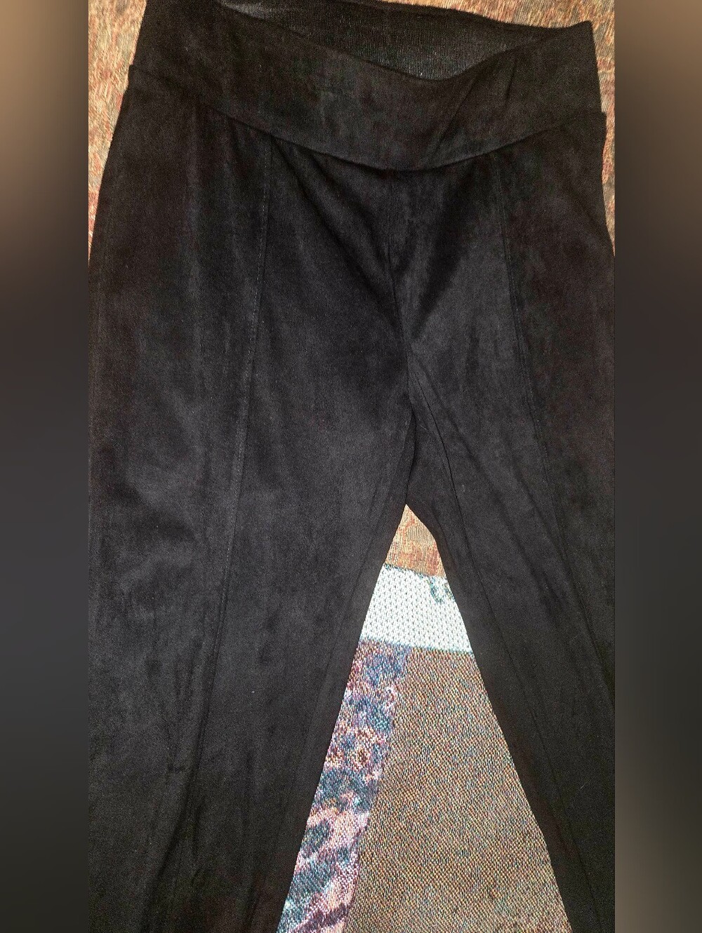Pull On 'Suede Like' Leggings Sz S.